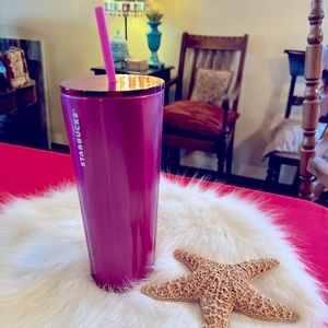 Starbucks Magenta Venti Tumbler